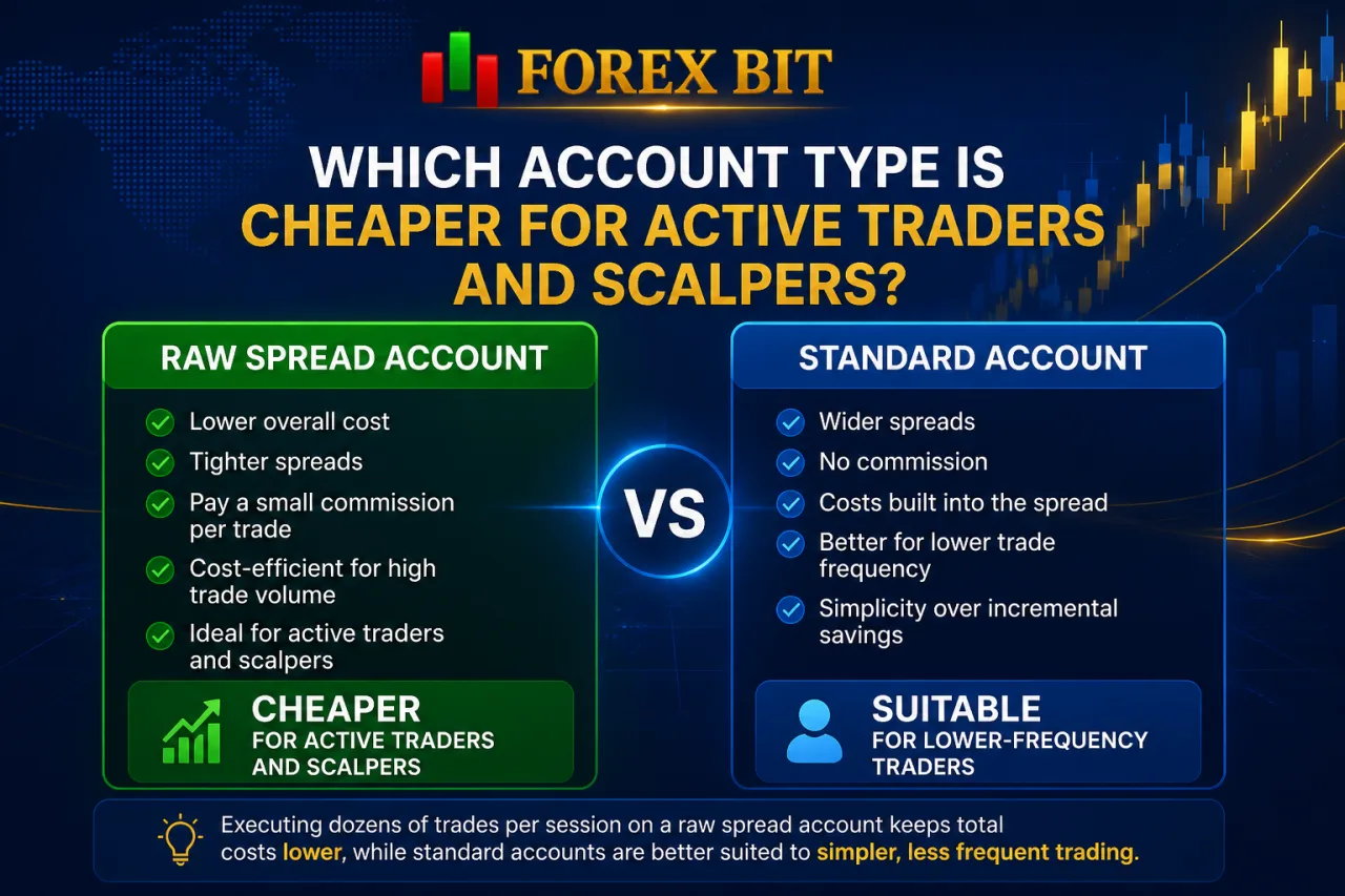 Which Account Type Is Cheaper for Active Traders and Scalpers