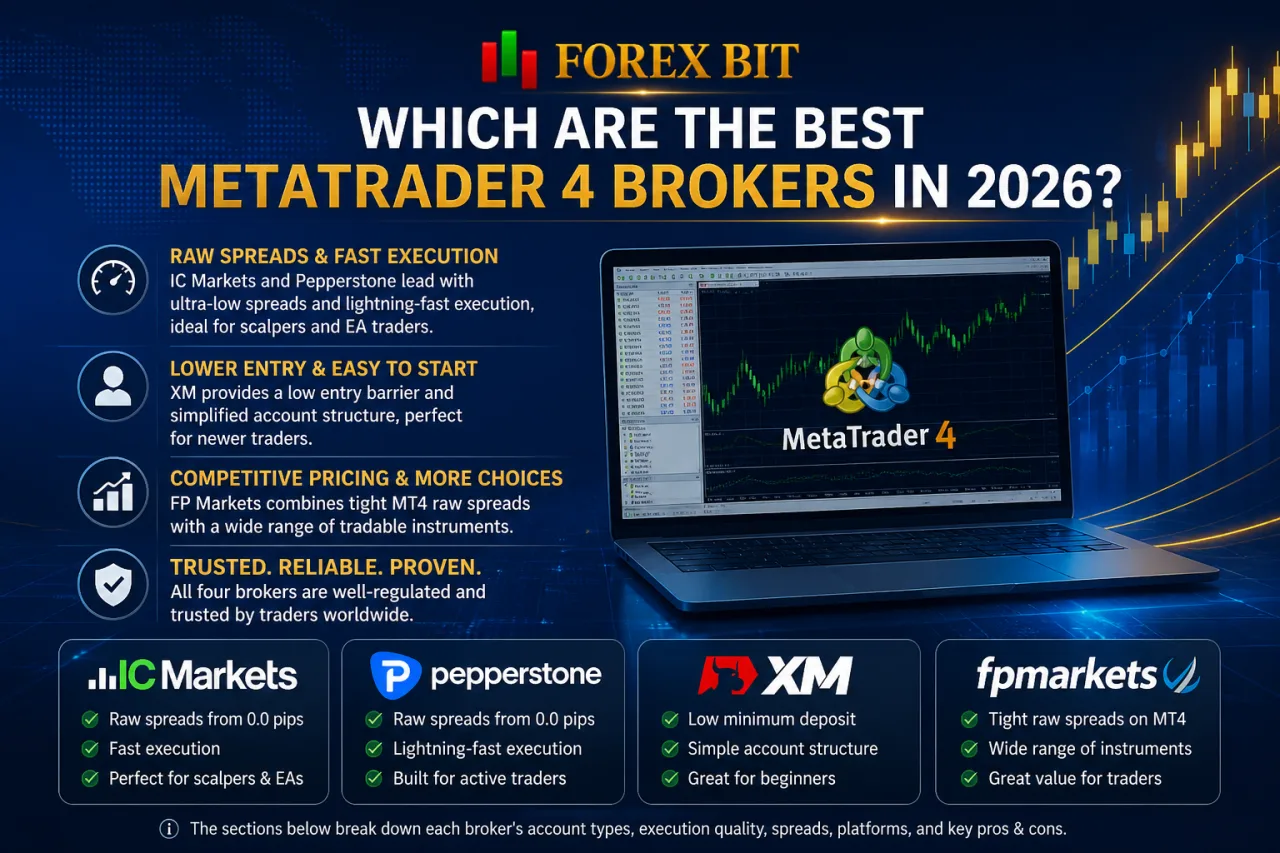 Which Are the Best MetaTrader 4 Brokers in 2026