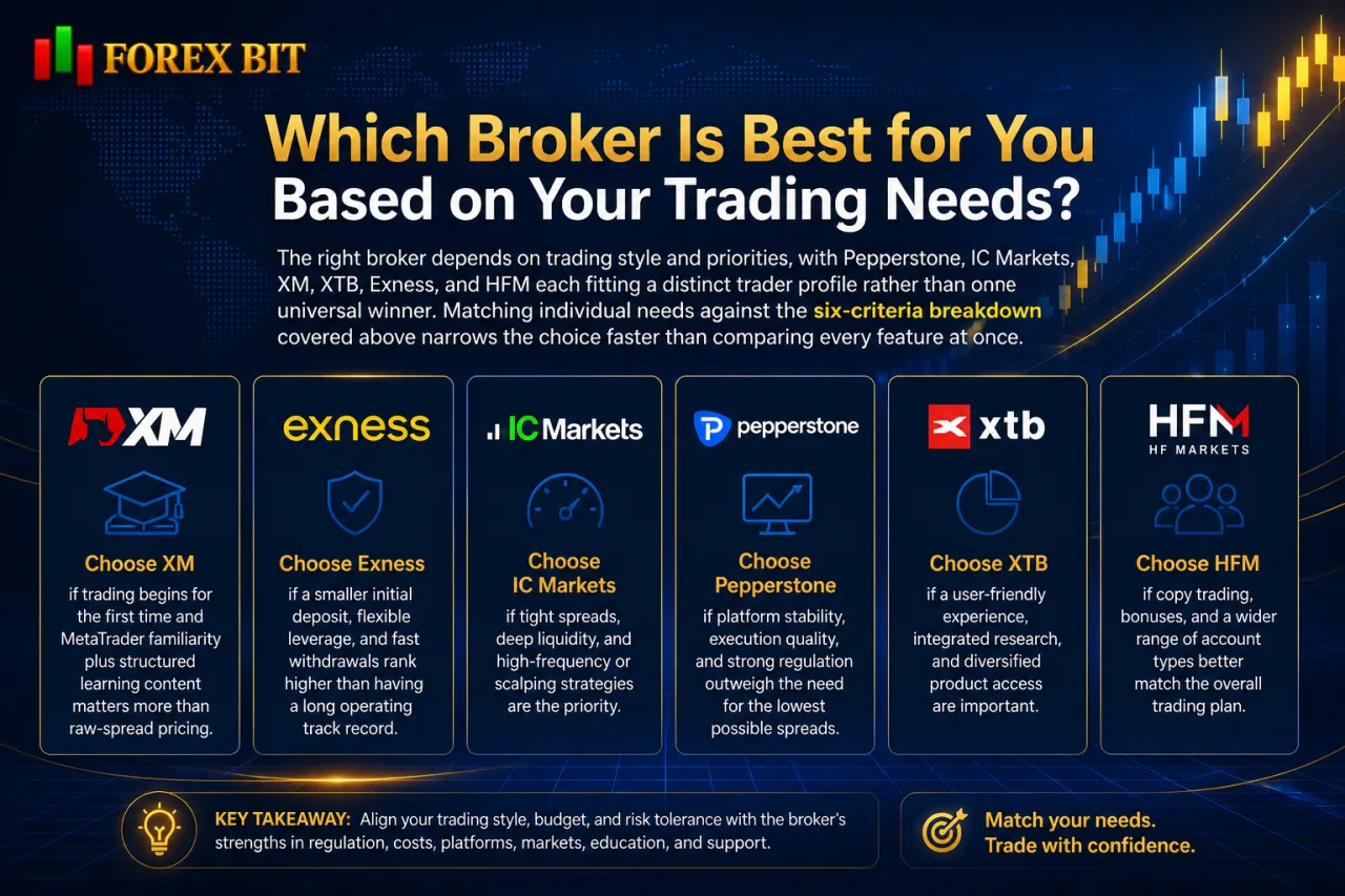 Which Broker Is Best for You Based on Your Trading Needs