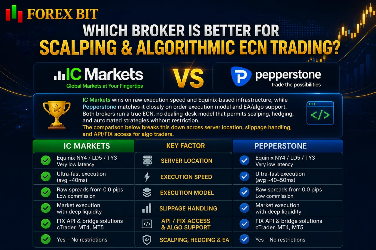 Which Broker Is Better for Scalping and Algorithmic ECN Trading, IC Markets or Pepperstone Which Broker Is Better for Scalping and Algorithmic ECN Trading, IC Markets or Pepperstone