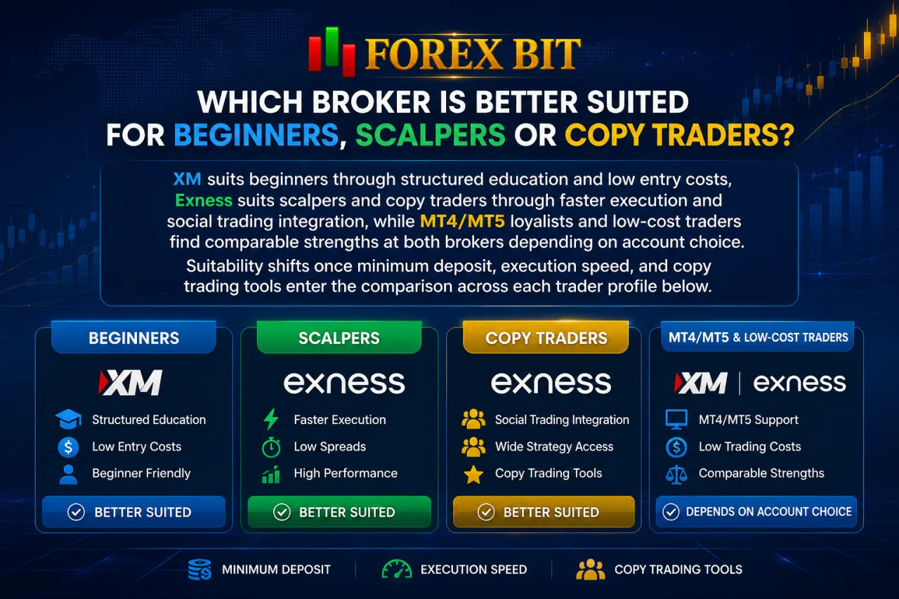 Which Broker Is Better Suited for Beginners, Scalpers or Copy Traders Which Broker Is Better Suited for Beginners, Scalpers or Copy Traders