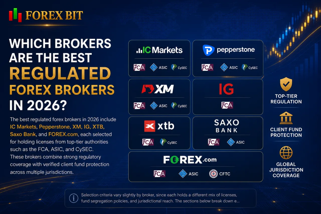 Which Brokers Are the Best Regulated Forex Brokers in 2026 Which Brokers Are the Best Regulated Forex Brokers in 2026