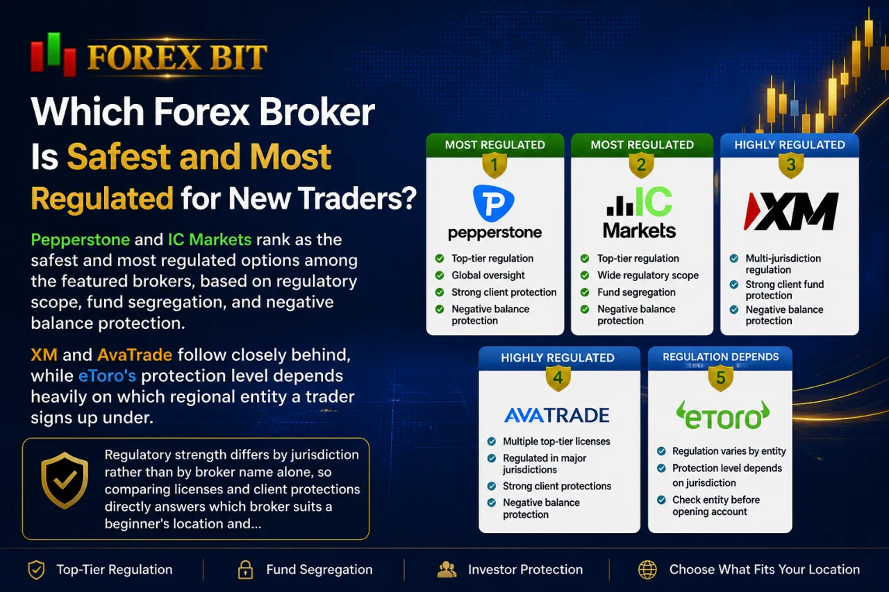Which Forex Broker Is Safest and Most Regulated for New Traders