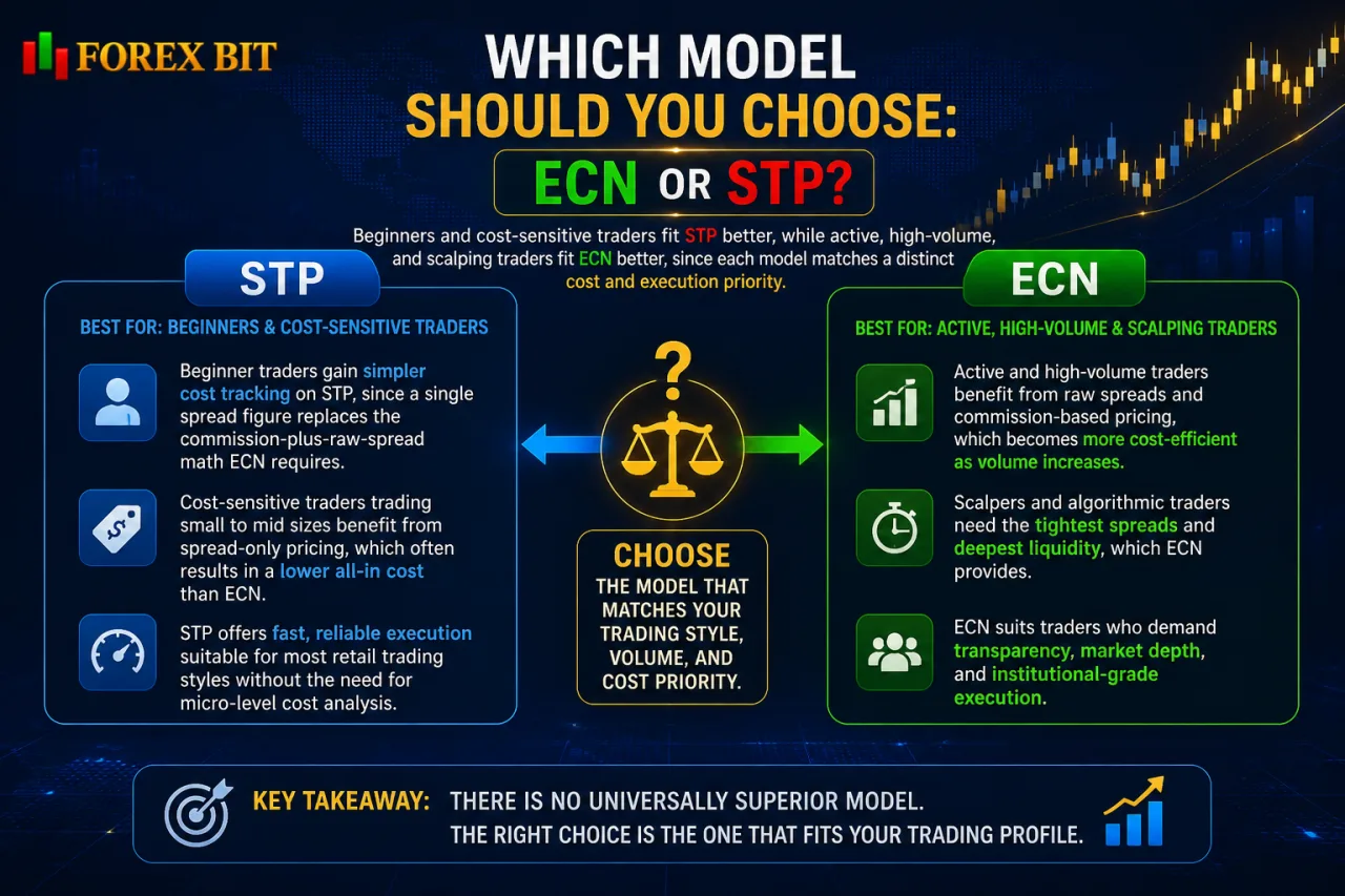 Which Model Should You Choose: ECN or STP