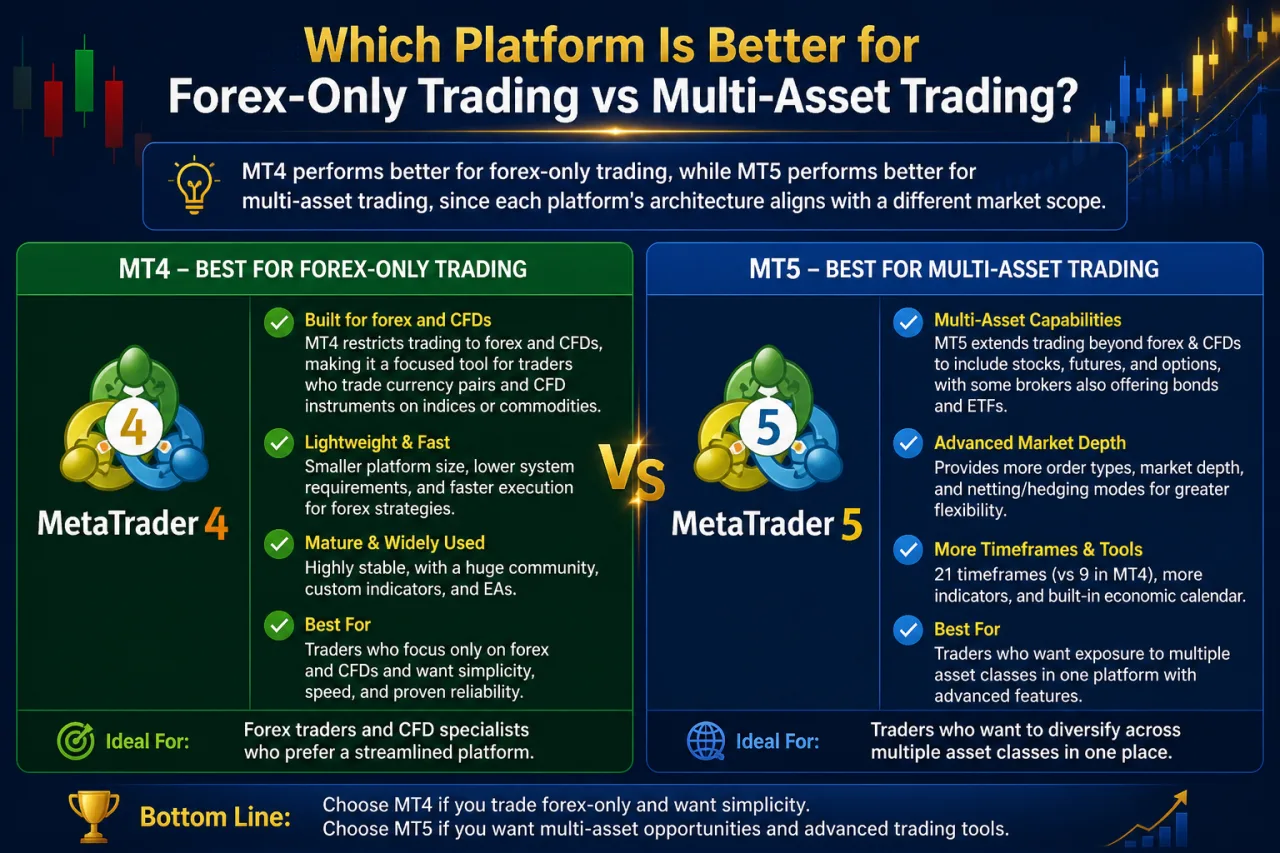 Which Platform Is Better for Forex-Only Trading vs Multi-Asset Trading Which Platform Is Better for Forex-Only Trading vs Multi-Asset Trading