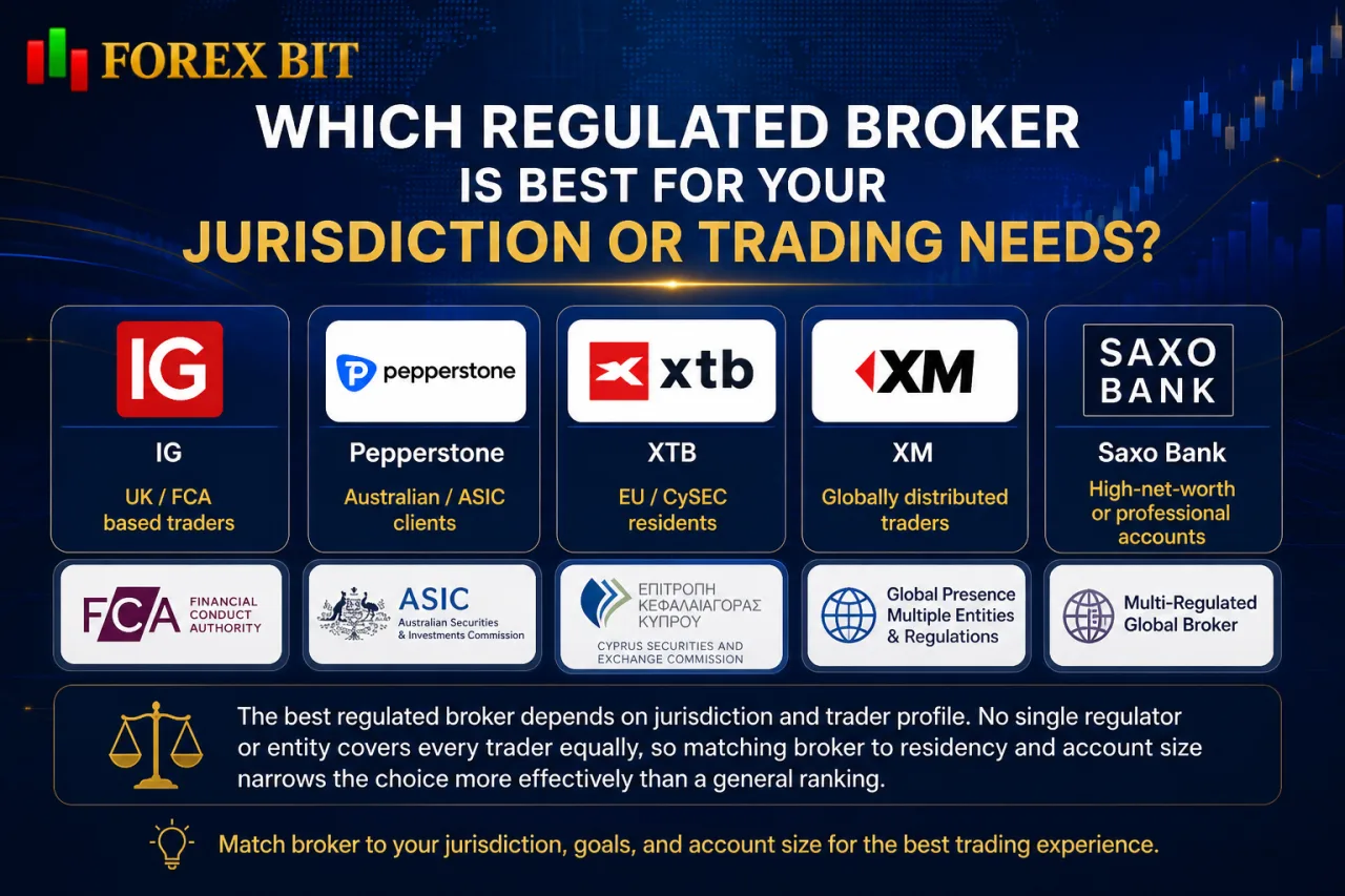 Which Regulated Broker Is Best for Your Jurisdiction or Trading Needs Which Regulated Broker Is Best for Your Jurisdiction or Trading Needs
