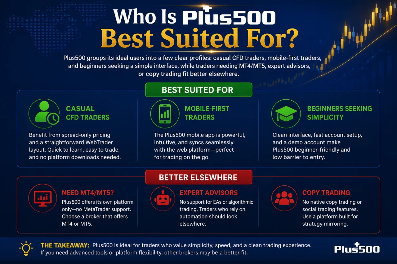 Who Is Plus500 Best Suited For