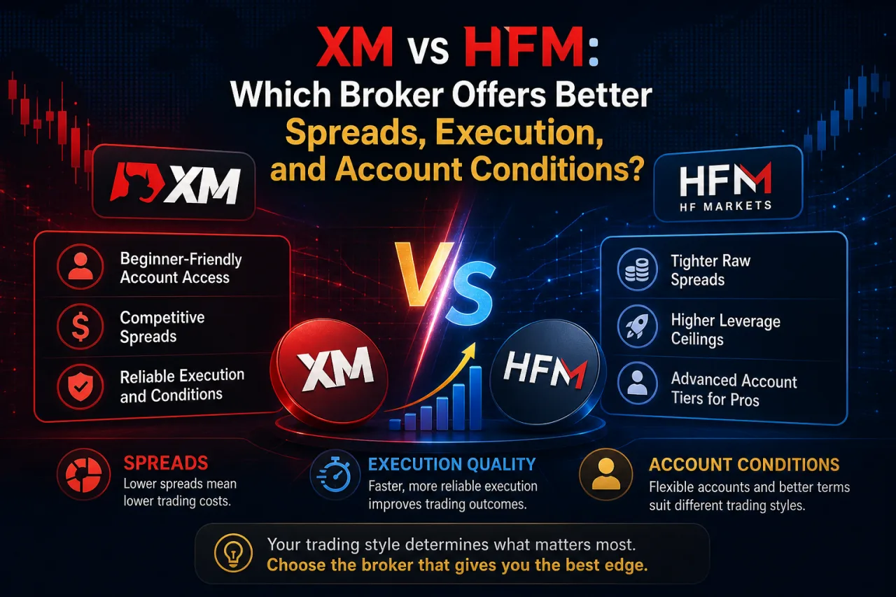 XM vs HFM: Which Broker Offers Better Spreads, Execution, and Account Conditions