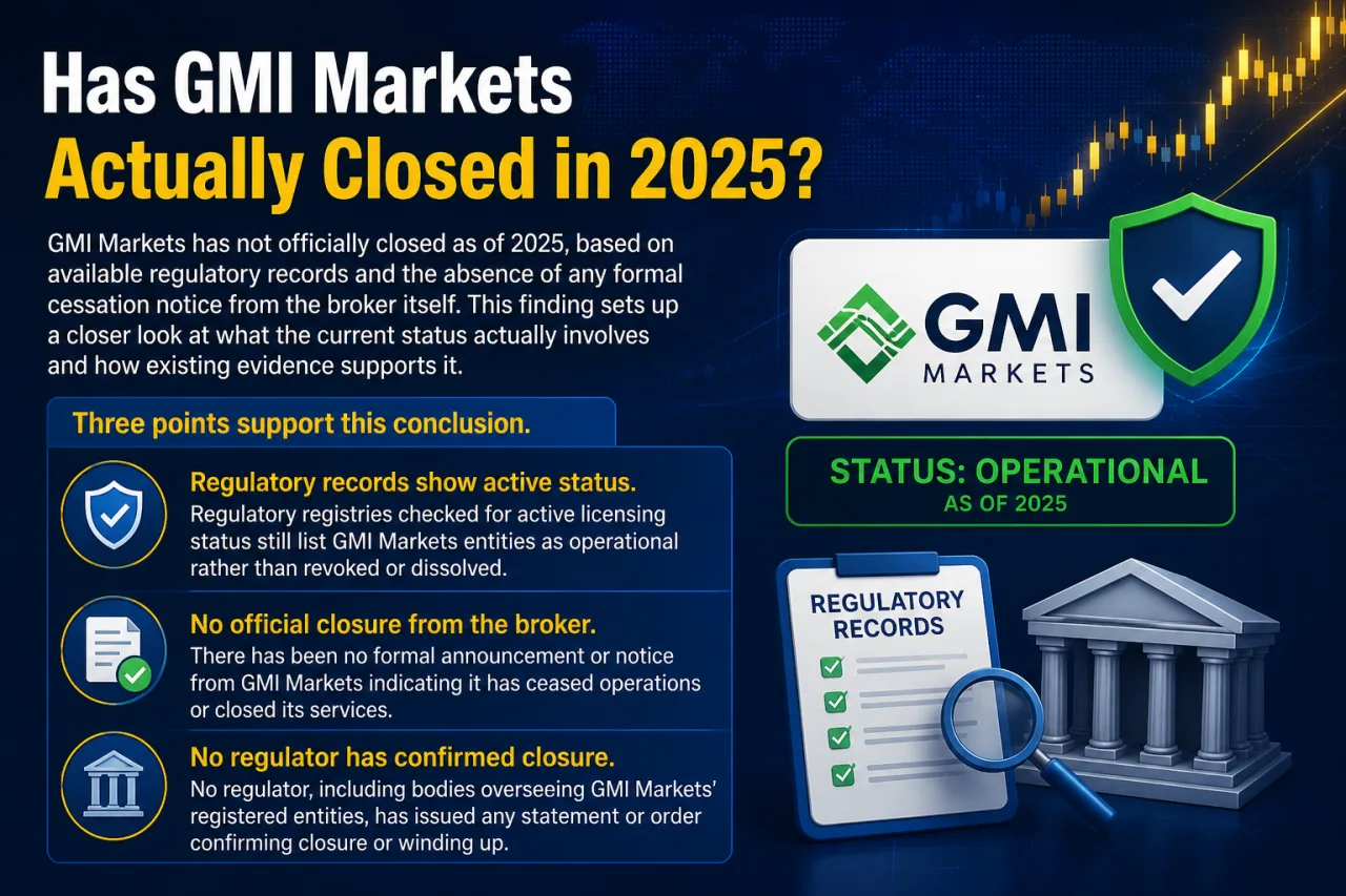 Has GMI Markets Actually Closed in 2025 Has GMI Markets Actually Closed in 2025