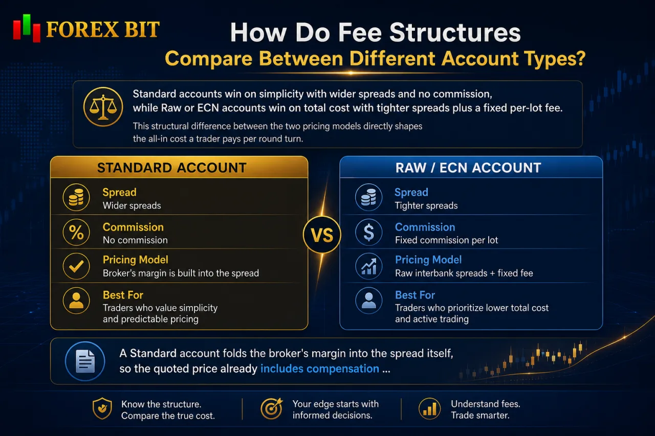 How Do Fee Structures Compare Between Different Account Types How Do Fee Structures Compare Between Different Account Types