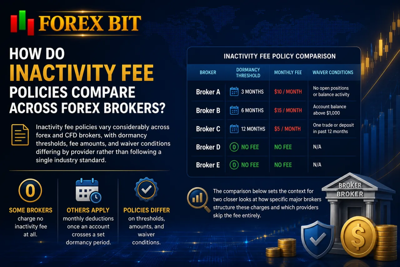 How Do Inactivity Fee Policies Compare Across Forex Brokers How Do Inactivity Fee Policies Compare Across Forex Brokers