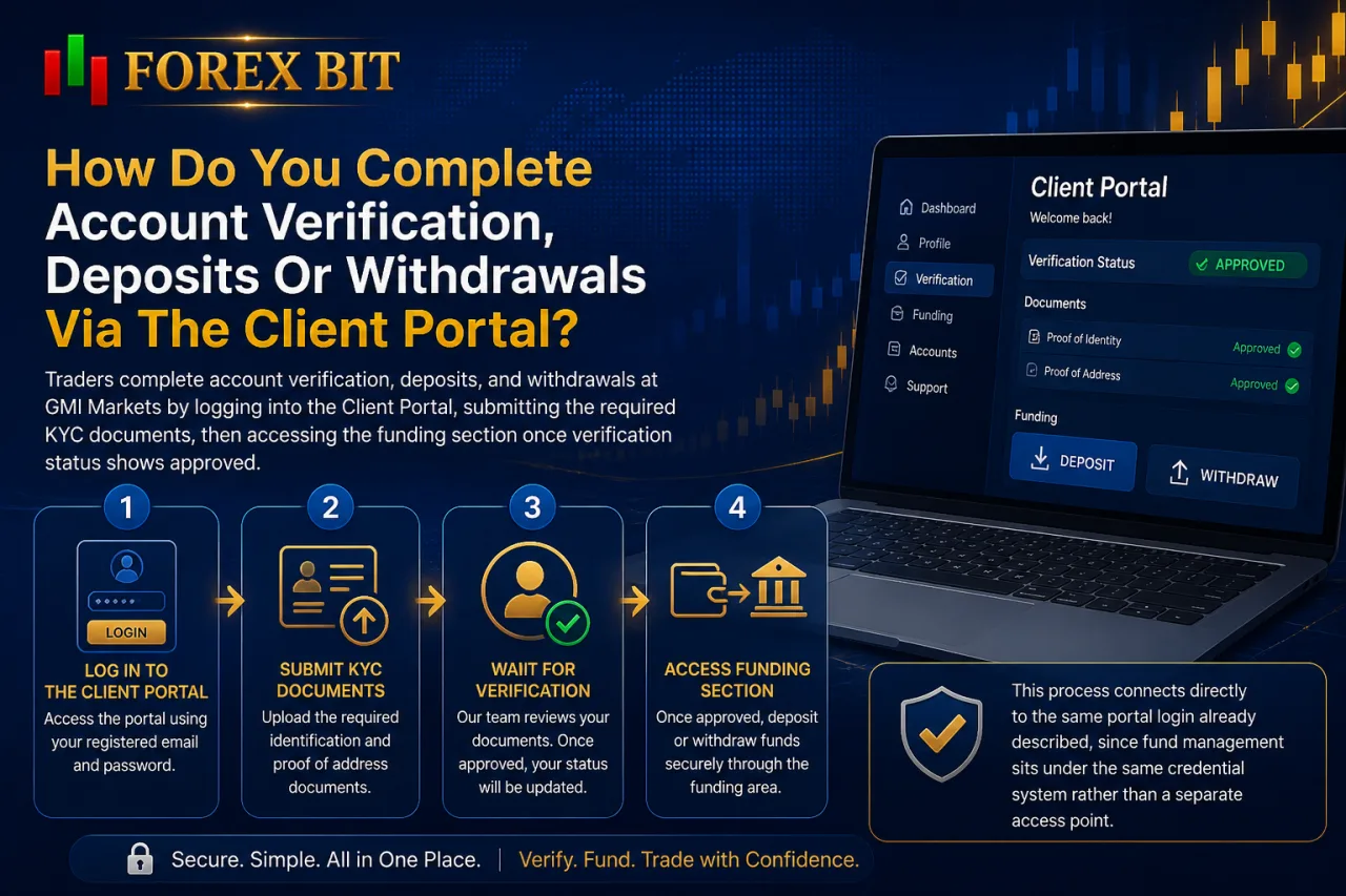 How Do You Complete Account Verification, Deposits Or Withdrawals Via The Client Portal How Do You Complete Account Verification, Deposits Or Withdrawals Via The Client Portal