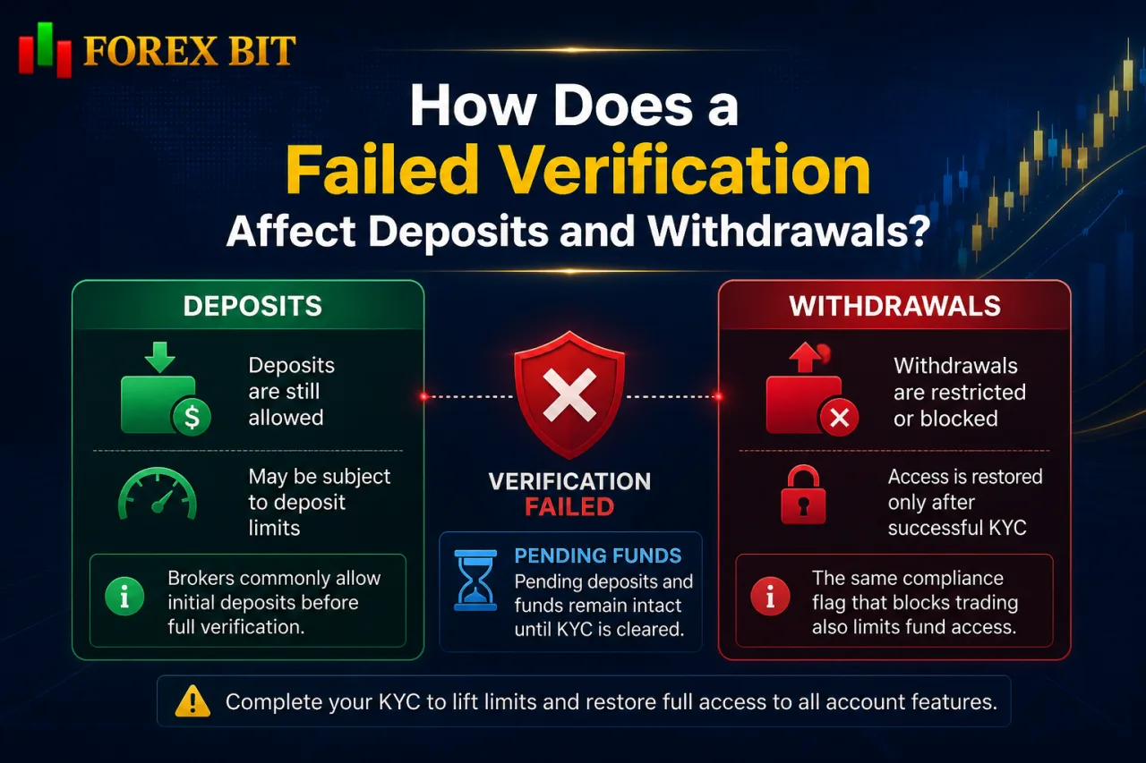 How Does a Failed Verification Affect Deposits and Withdrawals How Does a Failed Verification Affect Deposits and Withdrawals