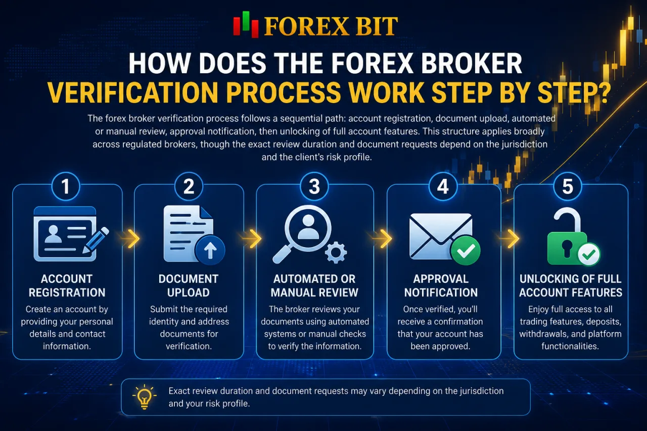 How Does the Forex Broker Verification Process Work Step by Step