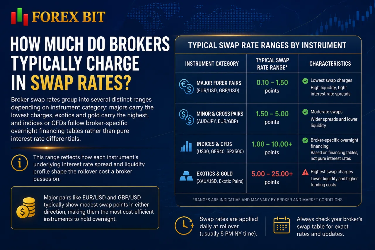 How Much Do Brokers Typically Charge in Swap Rates