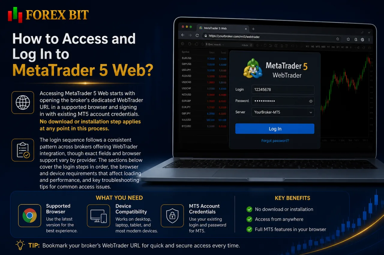 How to Access and Log In to MetaTrader 5 Web How to Access and Log In to MetaTrader 5 Web