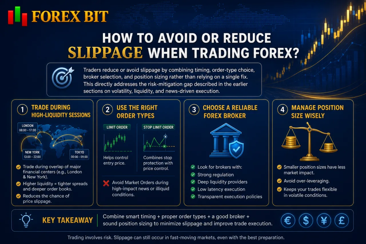 How to Avoid or Reduce Slippage When Trading Forex