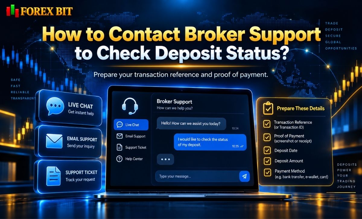 How to Contact Broker Support to Check Deposit Status?