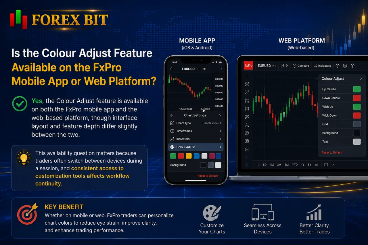 Is the Colour Adjust Feature Available on the FxPro Mobile App or Web Platform Is the Colour Adjust Feature Available on the FxPro Mobile App or Web Platform