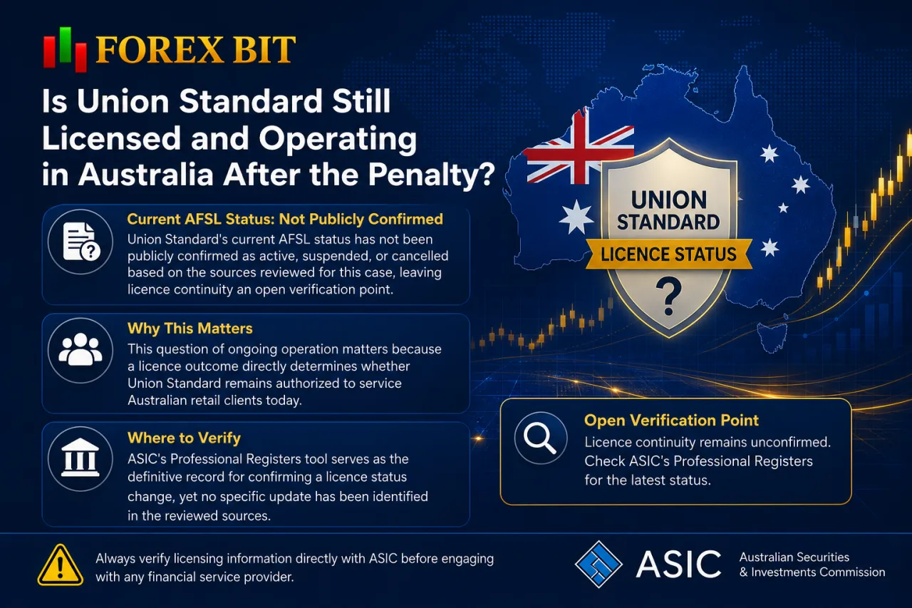 Is Union Standard Still Licensed and Operating in Australia After the Penalty
