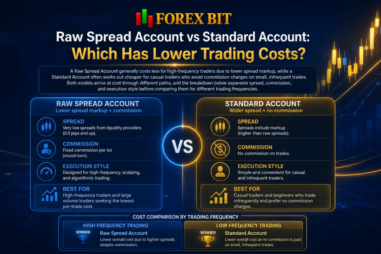 Raw Spread Account vs Standard Account: Which Has Lower Trading Costs Raw Spread Account vs Standard Account: Which Has Lower Trading Costs