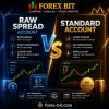 Raw Spread vs Standard Account: Commission & Markup Explained