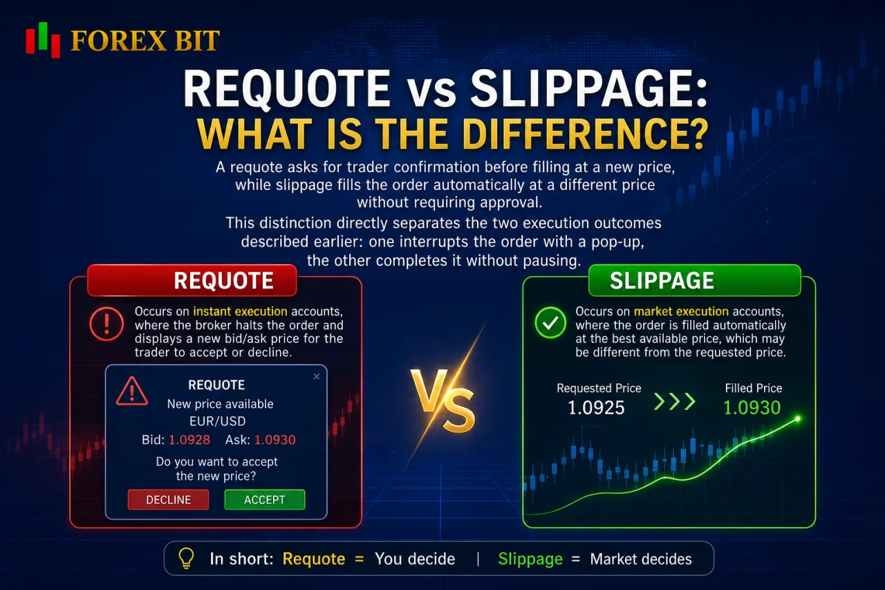 Requote vs Slippage: What Is the Difference Requote vs Slippage: What Is the Difference