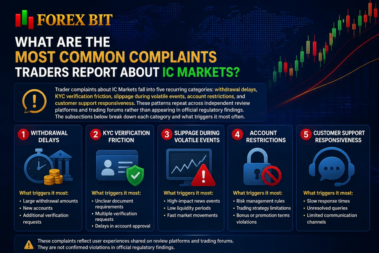 What Are the Most Common Complaints Traders Report About IC Markets