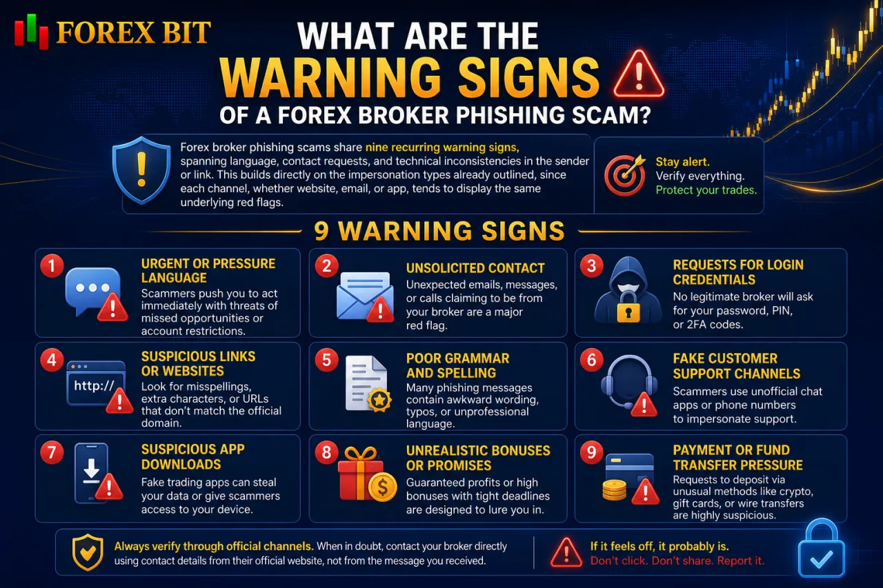 What Are the Warning Signs of a Forex Broker Phishing Scam