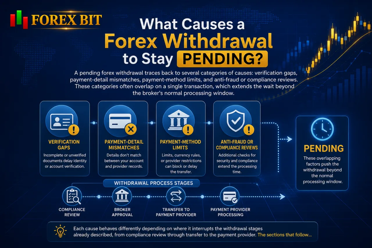 What Causes a Forex Withdrawal to Stay Pending