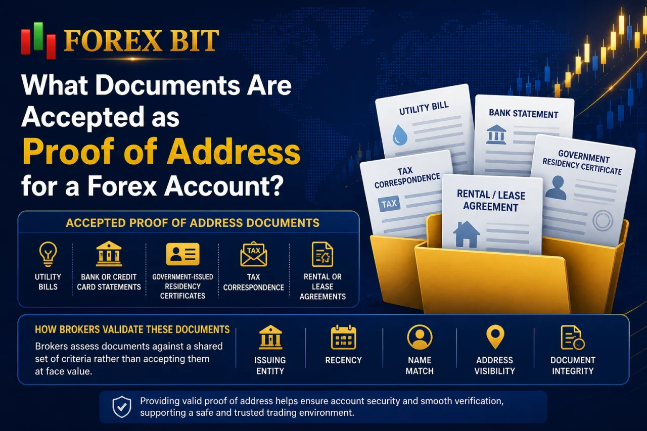 What Documents Are Accepted as Proof of Address for a Forex Account What Documents Are Accepted as Proof of Address for a Forex Account