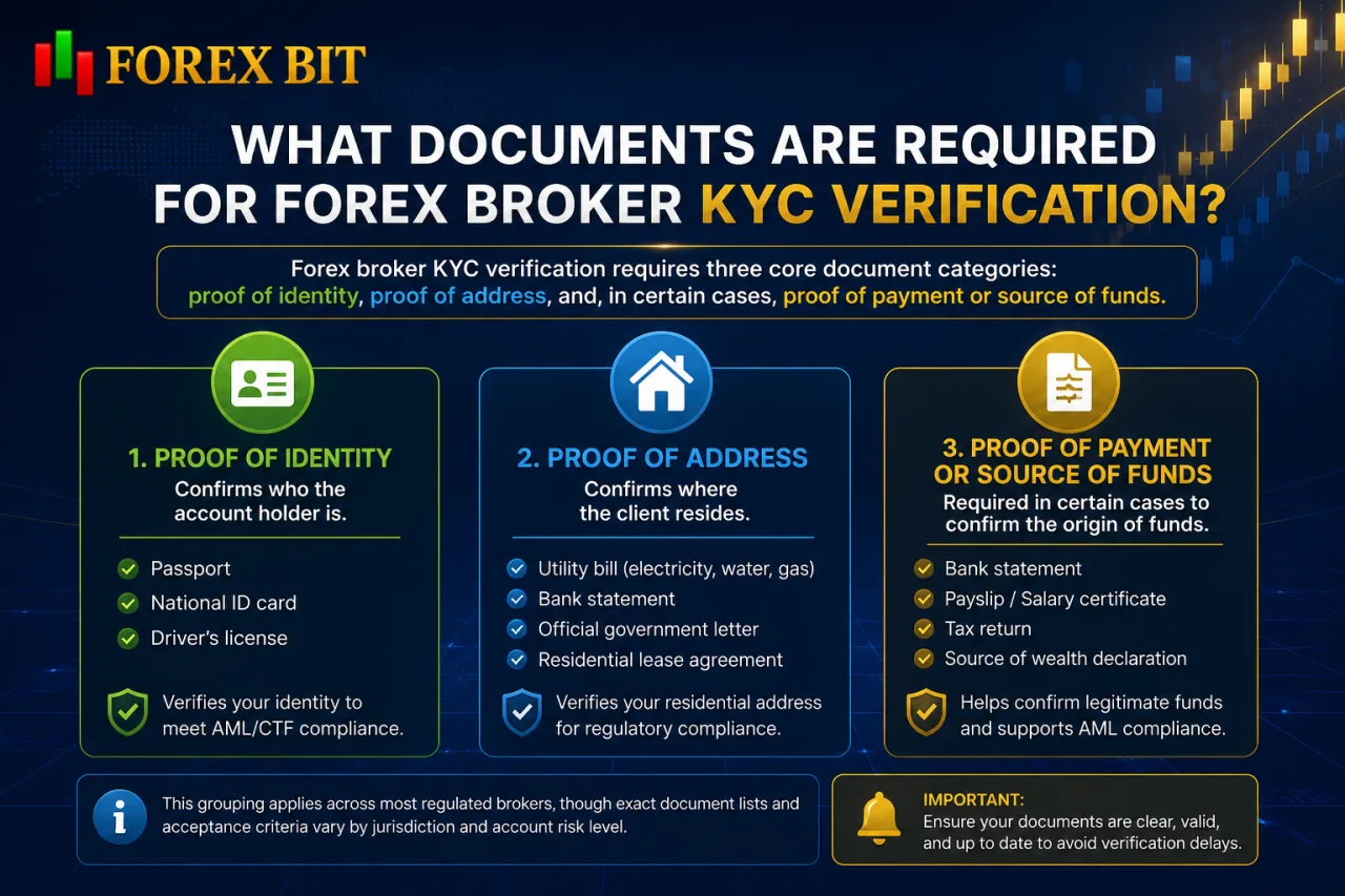 What Documents Are Required for Forex Broker KYC Verification
