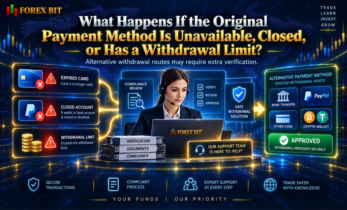 What Happens If the Original Payment Method Is Unavailable, Closed, or Has a Withdrawal Limit?