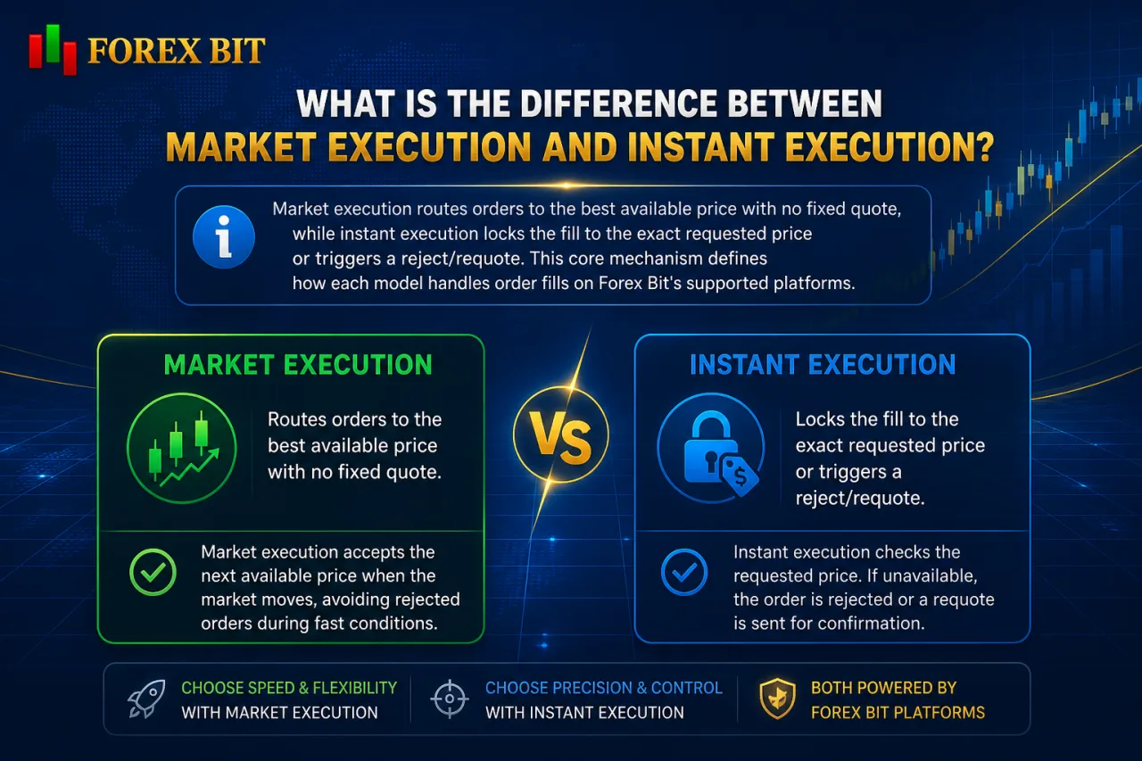 What Is the Difference Between Market Execution and Instant Execution