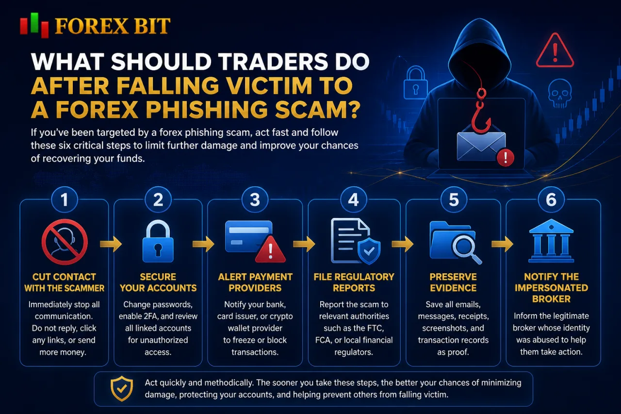 What Should Traders Do After Falling Victim to a Forex Phishing Scam