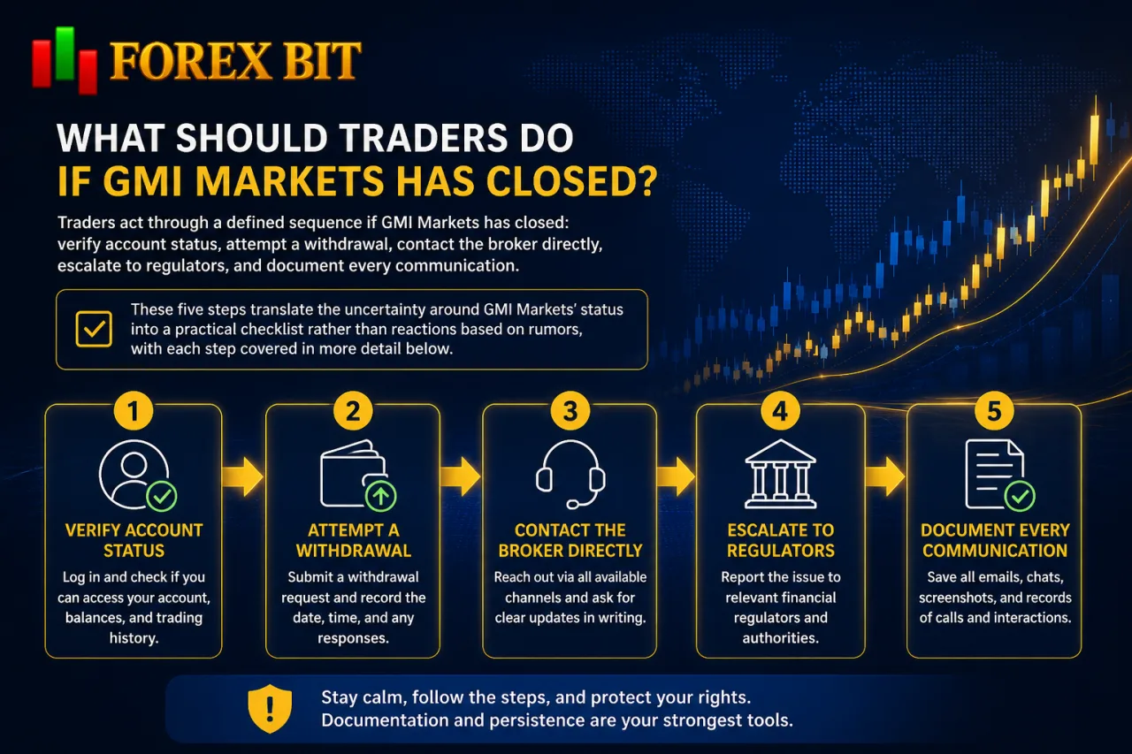 What Should Traders Do If GMI Markets Has Closed What Should Traders Do If GMI Markets Has Closed