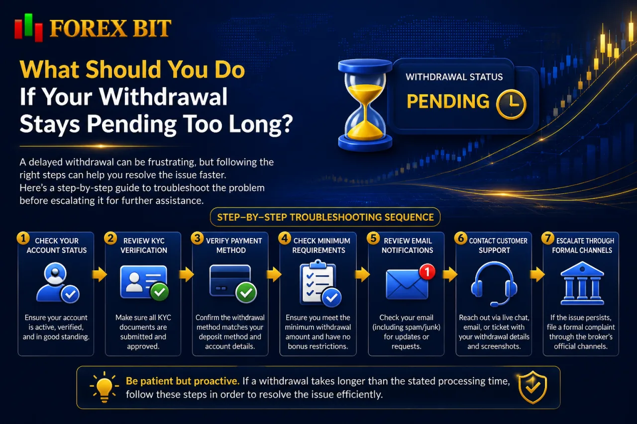What Should You Do If Your Withdrawal Stays Pending Too Long