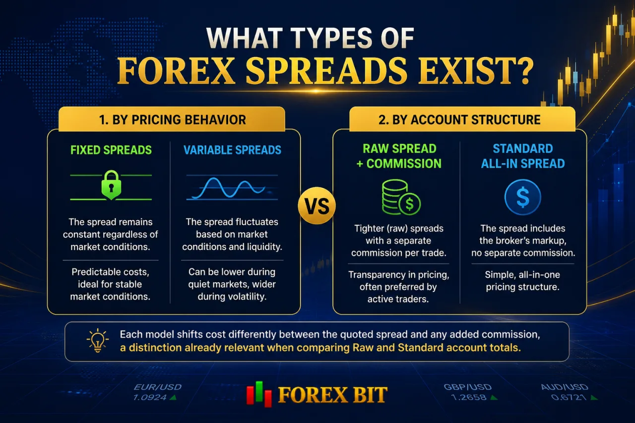What Types of Forex Spreads Exist What Types of Forex Spreads Exist