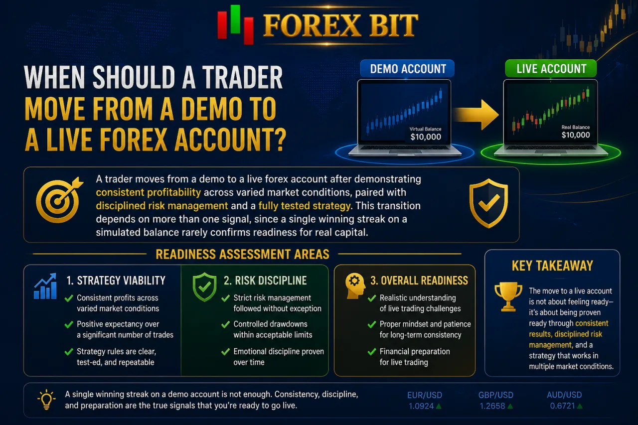 When Should a Trader Move from a Demo to a Live Forex Account