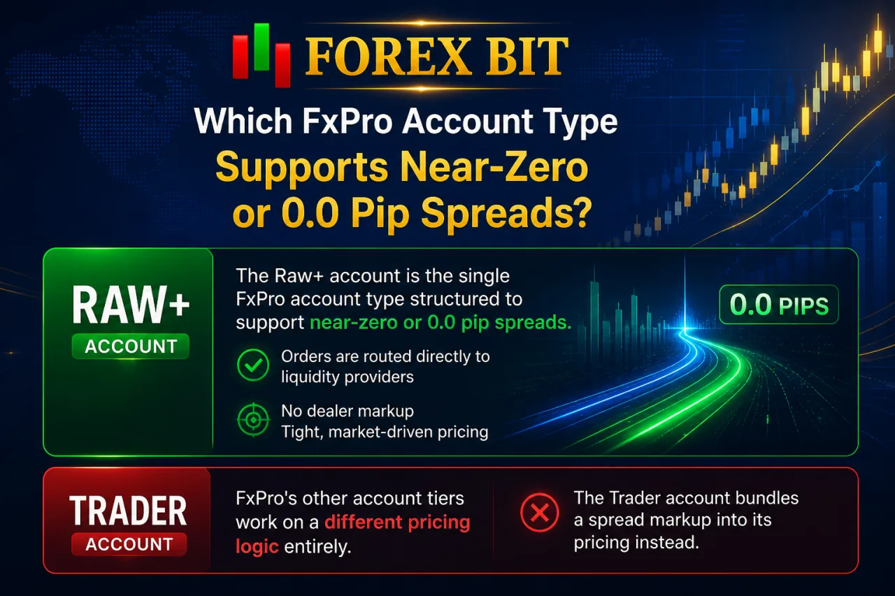 Which FxPro Account Type Supports Near-Zero or 0.0 Pip Spreads Which FxPro Account Type Supports Near-Zero or 0.0 Pip Spreads