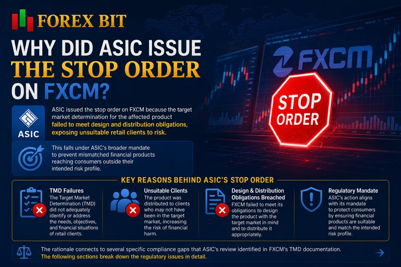 Why Did ASIC Issue the Stop Order on FXCM