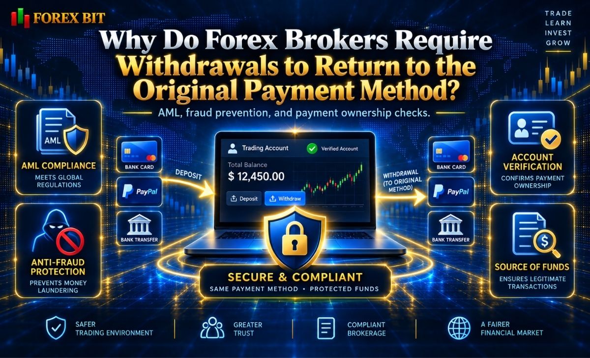 Why Do Forex Brokers Require Withdrawals to Return to the Original Payment Method?